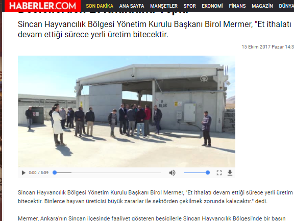 Bölgemiz Üreticilerinden Basın Açıklaması