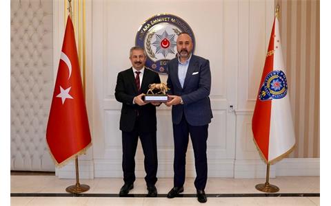 ANKARA İL EMNİYET MÜDÜRÜ SN ENGİN DİNÇ'E ZİYARET