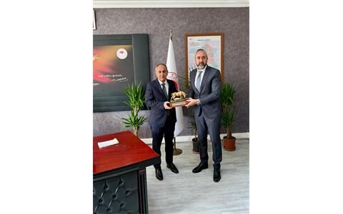 ANKARA İL TARIM VE ORMAN MÜDÜRÜ SN AHMET DALLI'YA HAYIRLI OLSUN ZİYARETİ