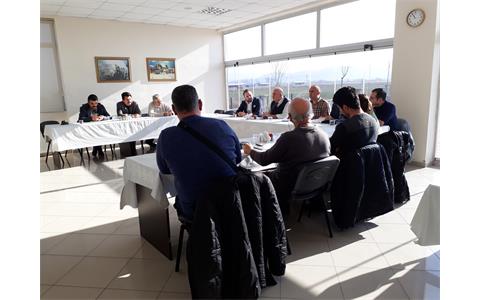 Sincan İlçe Gıda Tarım ve Hayvancılık Müdürü Şamil Yüksek ile "Buzağı Ölümlerinin Önlenmesi" konulu toplantı yapıldı.