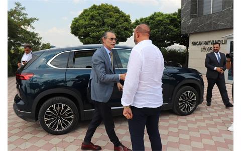 ETİMESGUT BELEDİYE BAŞKANI SN ERDAL BEŞİKÇİOĞLU BÖLGEMİZİ ZİYARET ETTİ