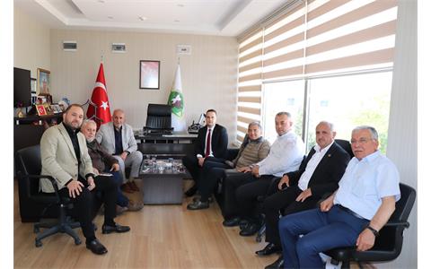 KÜTAHYA ASLANAPA İLÇESİ KAYMAKAMI VE BELEDİYE BAŞKANI BÖLGEMİZİ ZİYARET ETTİ