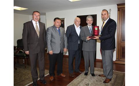 Our visit to post of Sincan Mayor Mustafa Tuna