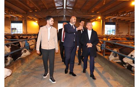 SN.FUAT OKTAY’DAN SİNCAN HAYVANCILIK BÖLGESİNE ÖNEMLİ ZİYARET