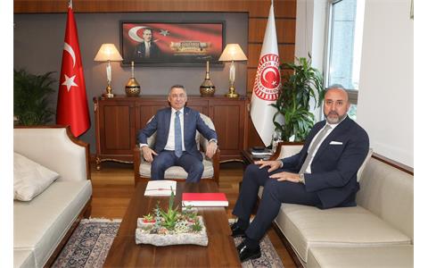 SN.FUAT OKTAY’I GAZİ MECLİSİMİZDE ZİYARET ETTİK