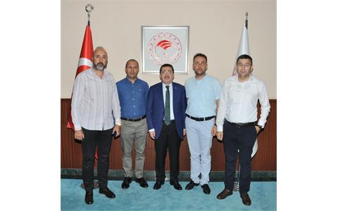 TARIM VE ORMAN BAKANLIĞI BAKAN YARDIMCISI DR. NİHAT PAKDİL'E  ZİYARET