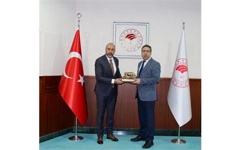 TARIM VE ORMAN BAKANLIĞI BAKAN YARDIMCISI SN AHMET GÜMEN'E ZİYARET